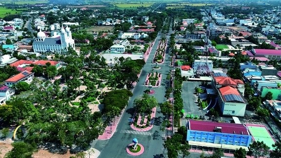 Kiến Tường đang “lột xác” phát triển đô thị biên mậu năng động vùng Đồng Tháp Mười