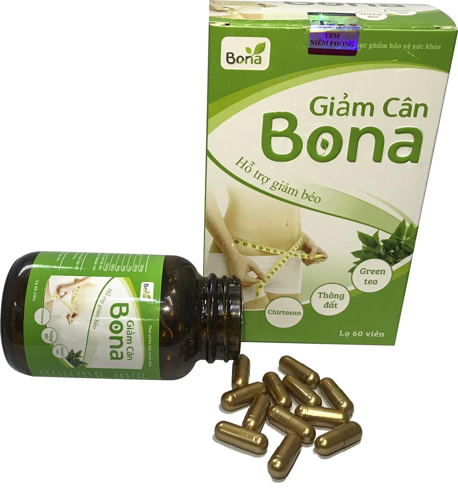 TPCN giảm cân Bona:  Sản phẩm uy tín – Giảm cân hiệu quả