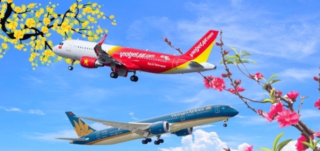 Vietnam Airlines vận chuyển cành đào, cành mai dịp Tết Tân Sửu 2021
