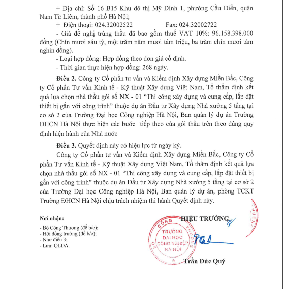 1.	Gói thầu gần 100 tỉ đồng nhưng tỷ lệ tiết kiệm cho ngân sách nhà nước chỉ đạt 0,21%