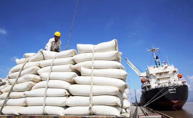 Tháng đầu năm xuất khẩu gạo của Việt Nam giảm mạnh