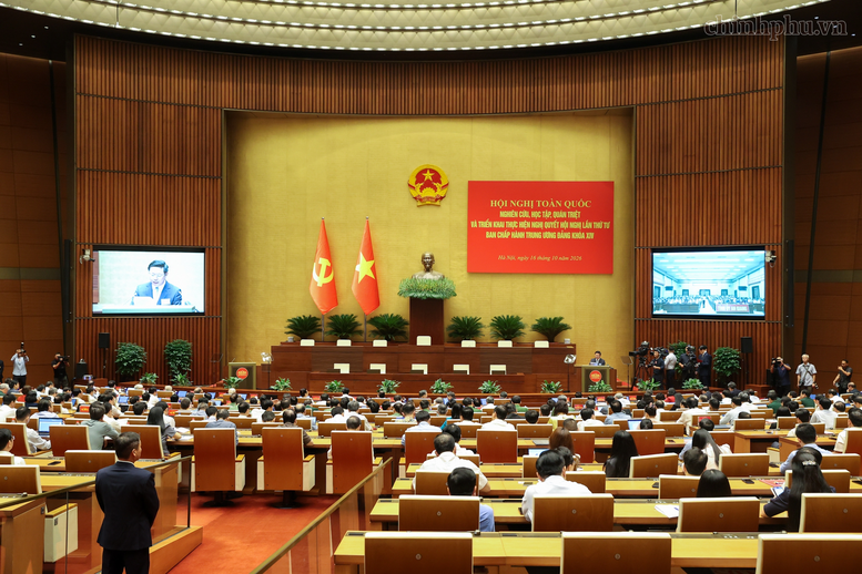 Hội nghị toàn quốc quán triệt, triển khai Nghị quyết Trung ương 4 khóa XIV
