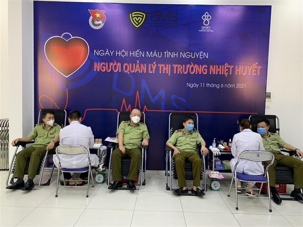 Gần 32.000ml máu được Tổng cục QLTT sẻ chia đến người bệnh