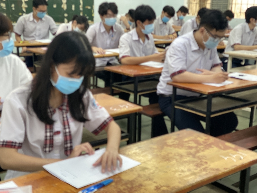 Một số điểm thi tốt nghiệp THPT tại TPHCM có phát sinh liên quan đến dịch bệnh Covid-19