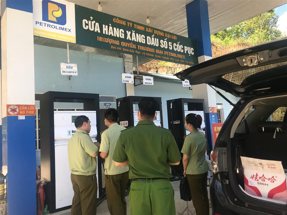 Cục QLTT Cao Bằng: Xử lý 05 cửa hàng vi phạm trong kinh doanh xăng dầu