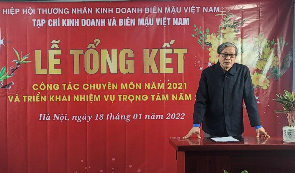 Tạp chí Kinh doanh và Biên mậu Việt Nam tổng kết công tác chuyên môn năm 2021 và triển khai nhiệm vụ trọng tâm năm 2022
