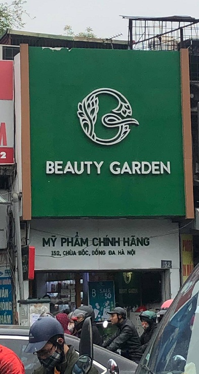 CỬA HÀNG BEAUTY GARDEN TẠI THÀNH PHỐ HỒ CHÍ MINH HIỆN ĐẠI TIỆN NGHI