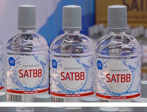 Nước muối sinh lý SAT BB của Công ty Đại Lợi bị thu hồi toàn quốc
