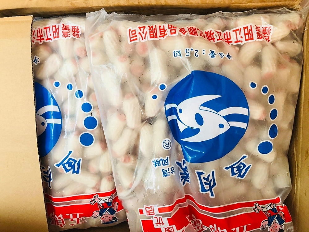 Hải quan Quảng Ninh phát hiện 400 kg bánh sủi cảo không rõ nguồn gốc