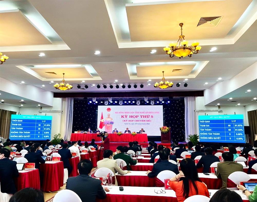 Lần đầu tiên HĐND tỉnh Nghệ An tổ chức “kỳ họp không giấy”