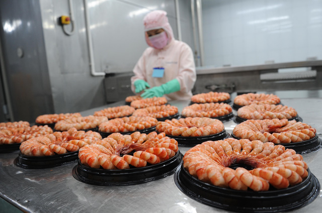 Trung Quốc tăng cường nhập khẩu tạo đà phục hồi xuất khẩu tôm Việt Nam