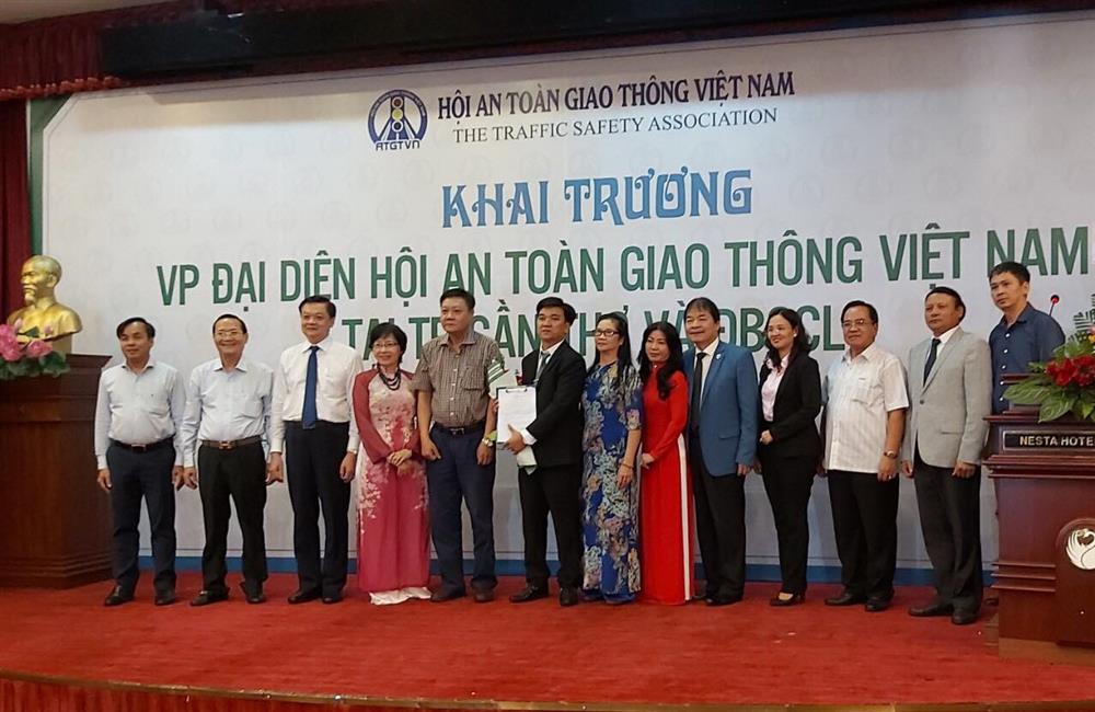 Hội An toàn Giao thông Việt Nam ra mắt văn phòng đại diện khu vực Đồng bằng sông Cửu Long