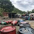 Nghệ An: Công an huyện Nghĩa Đàn bắt quả tang một cơ sở thu gom, tái chế dầu thải trái phép quy mô lớn